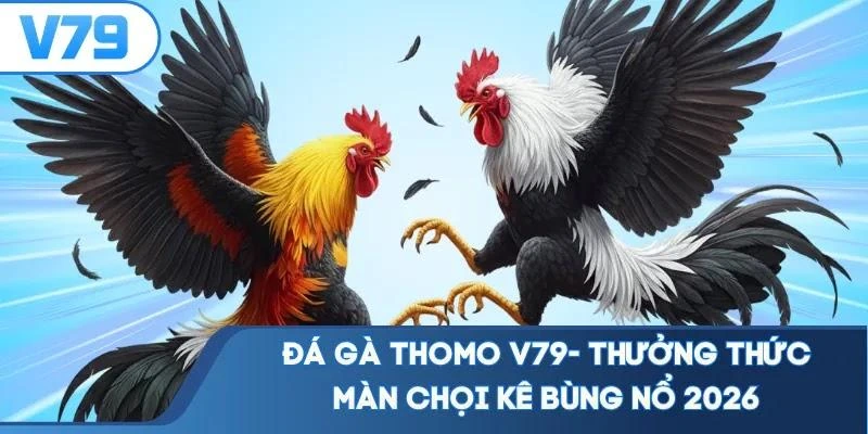 Đá Gà Thomo V79- Thưởng Thức Màn Chọi Kê Bùng Nổ 2026
